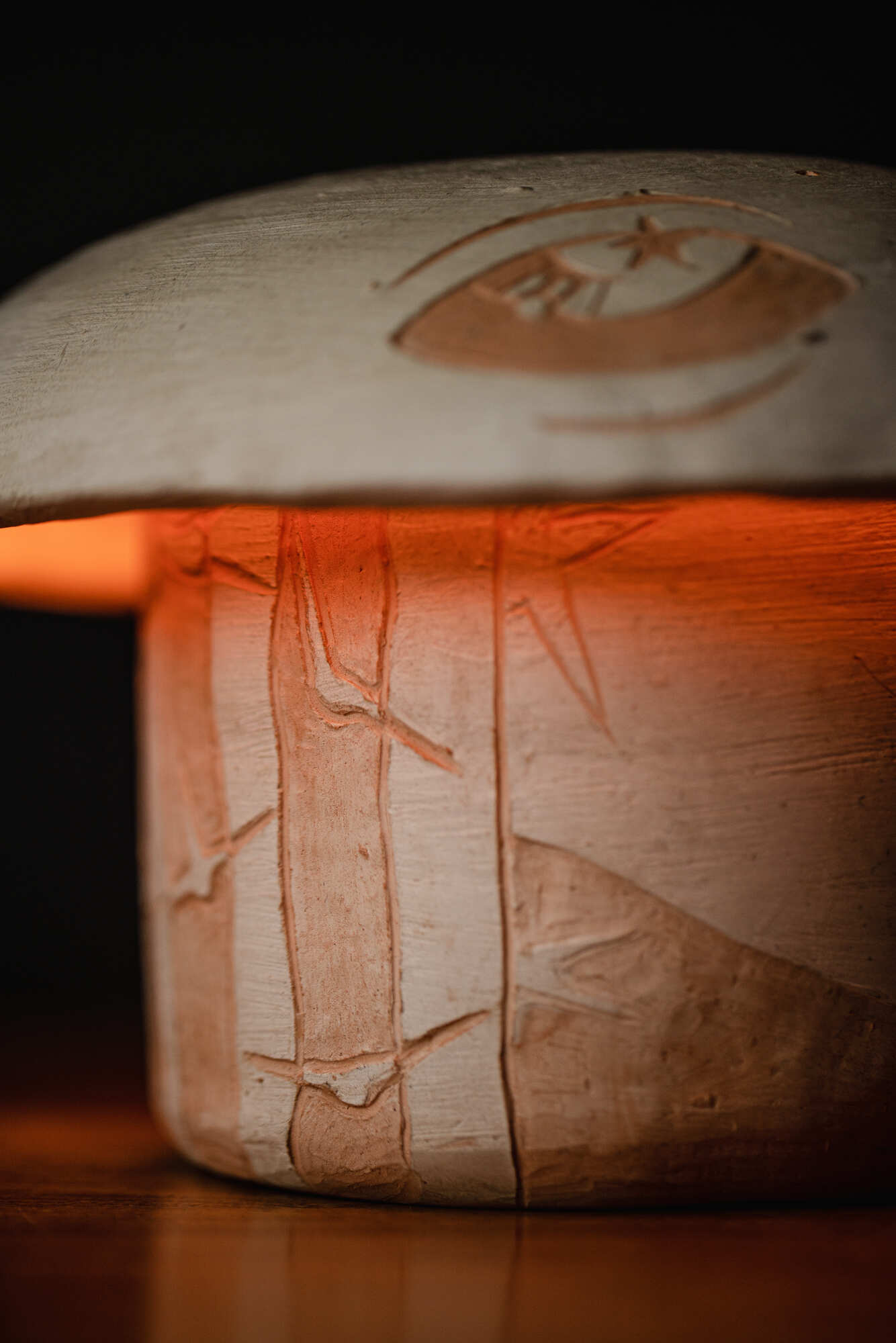 Una noche en el desierto Lámpara