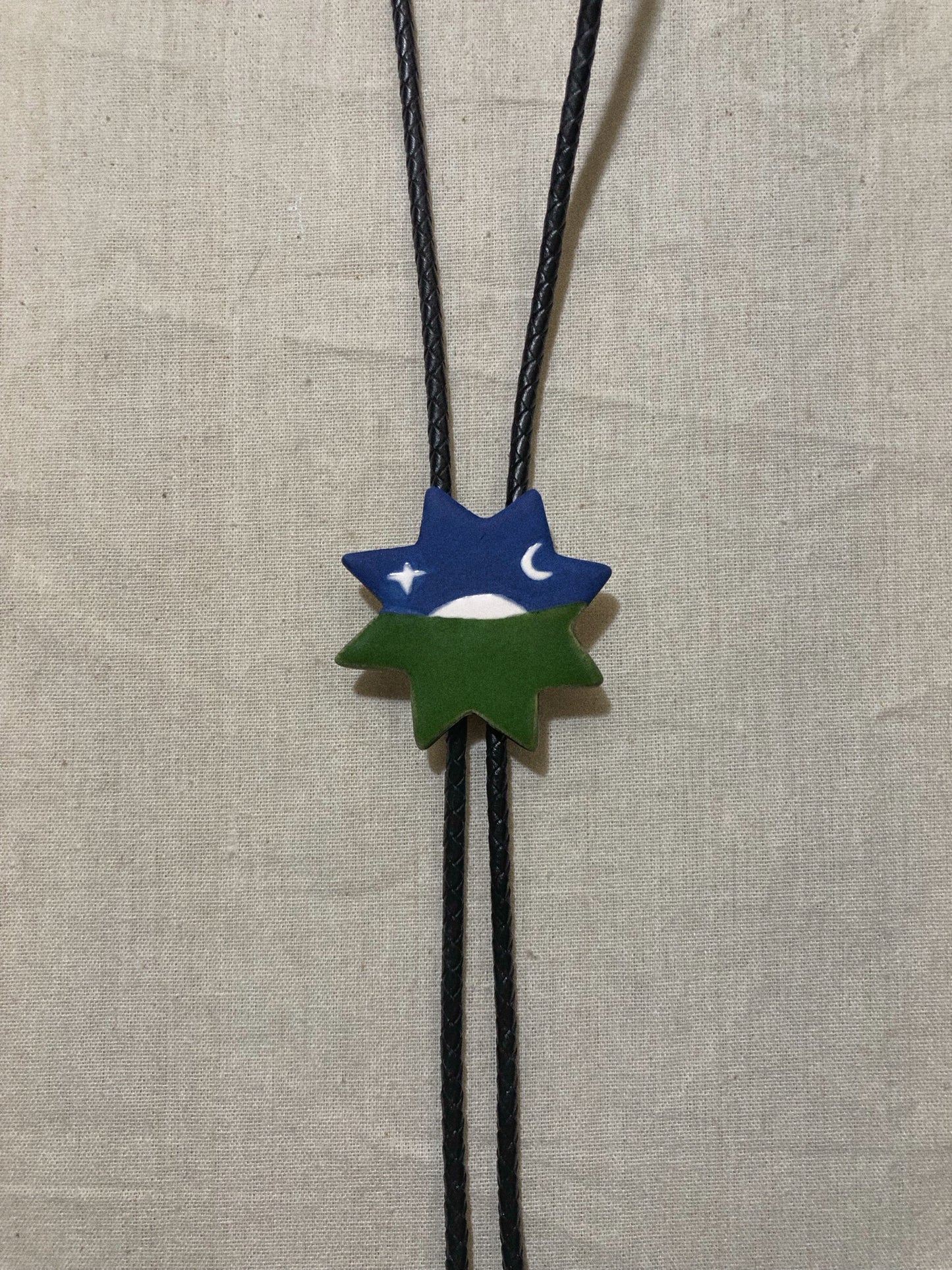Puesta de sol bolo tie