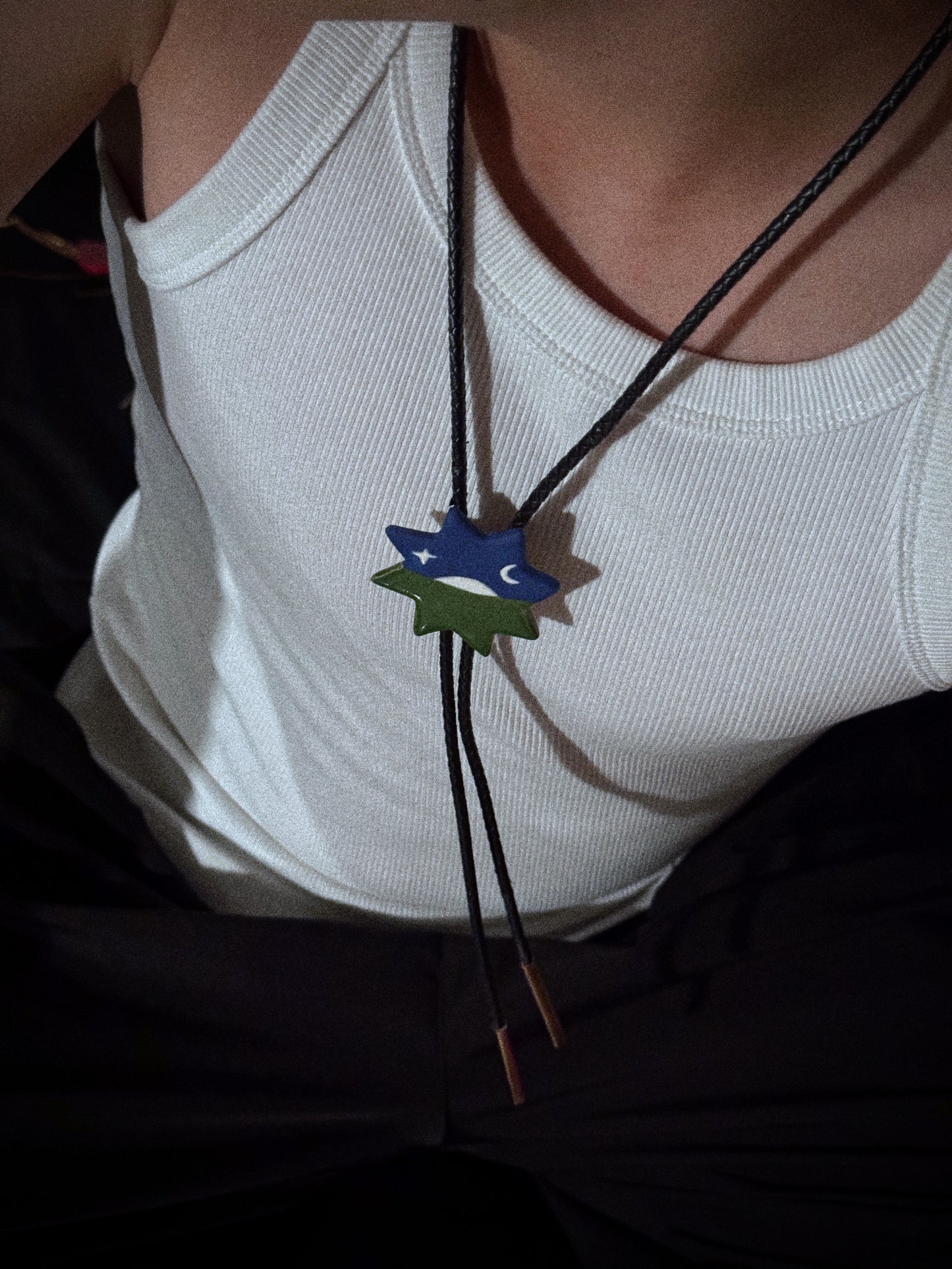 Puesta de sol bolo tie